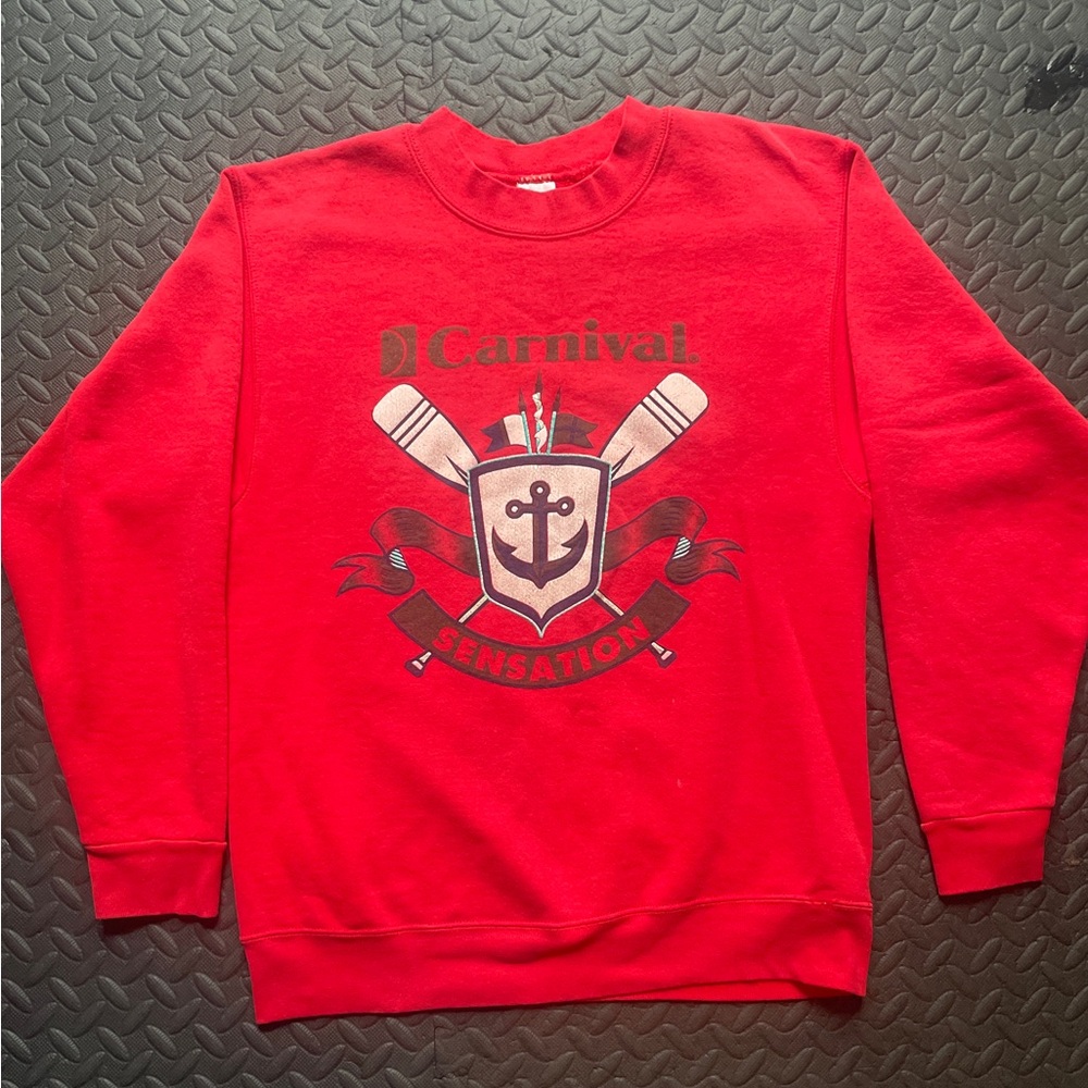 Red Vintage Carnival Men's Sweater